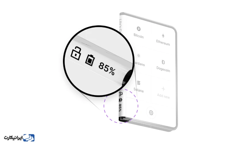 شارژ کیف پول سخت افزاری لجر استکس