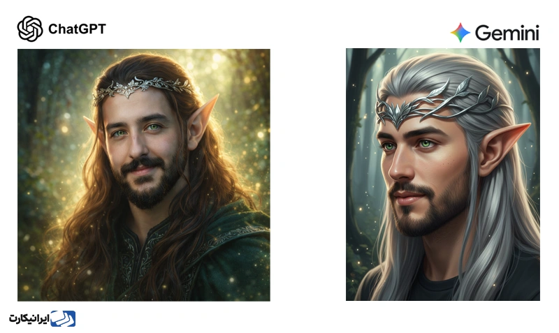 پرامپت آماده ساخت پروفایل فانتزی با شخصیت اِلف