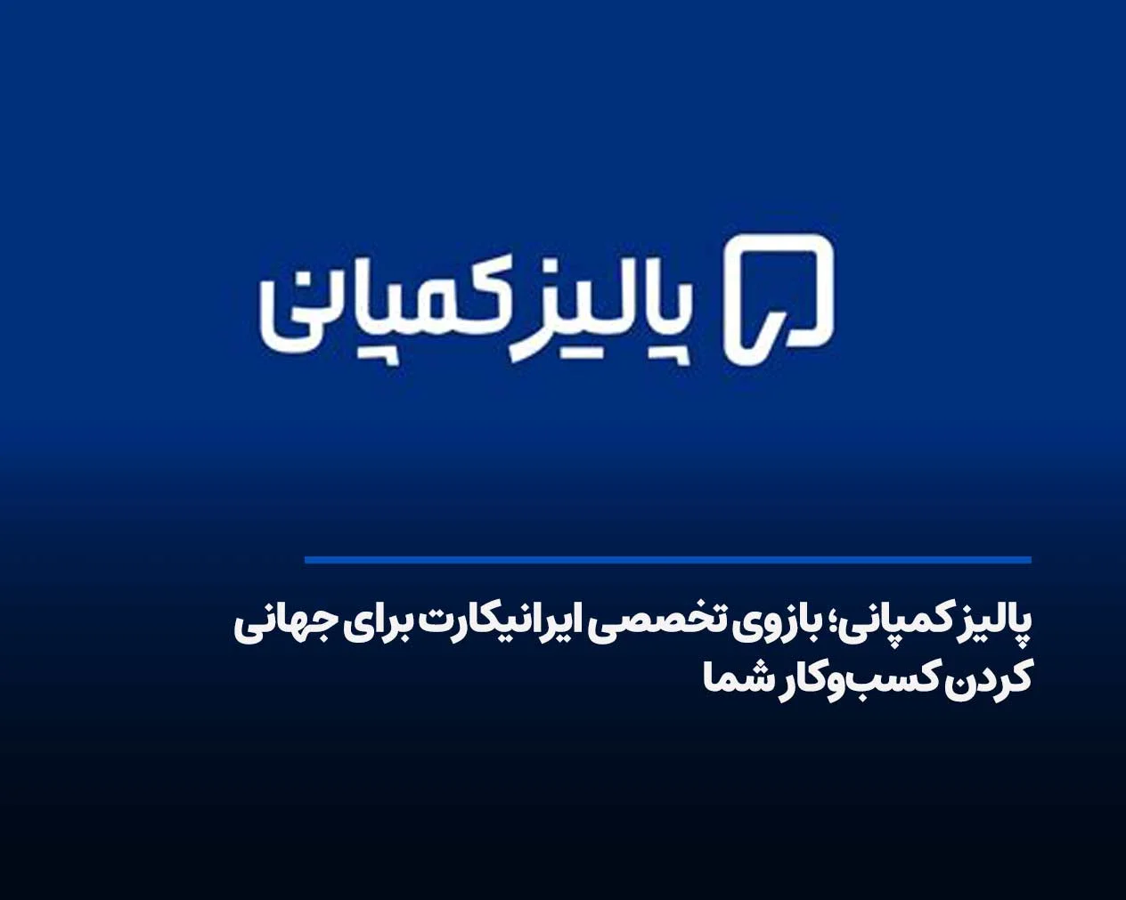 پالیز کمپانی؛ بازوی تخصصی ایرانیکارت برای جهانی کردن کسب‌وکار شما