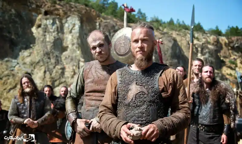 پوستر سریال Vikings؛ جنگجویان وایکینگ در نبردهای خونین و فتح سرزمینها