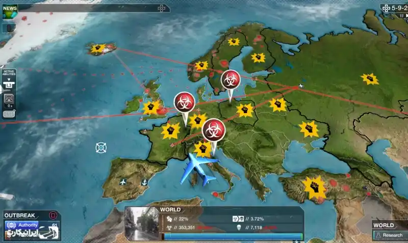 بازی استراتژیک شبیهساز پلگ اینک (Plague Inc) برای اندروید