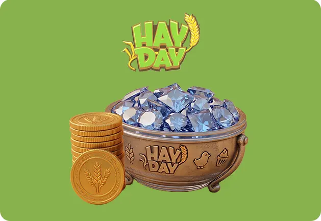 تصویر جم و سکه بازی Hay Day