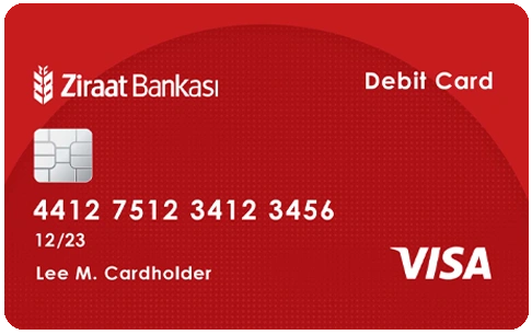 خرید دبیت کارت با نام (VISA)