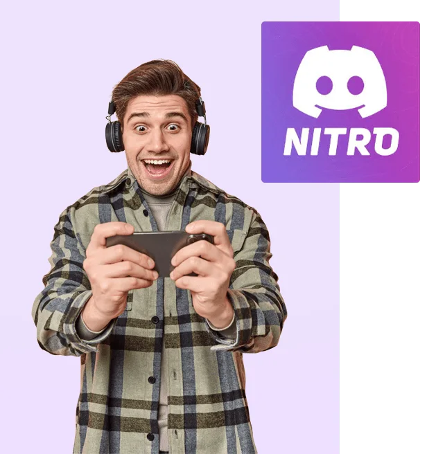 ویژگی های خرید اکانت discord nitro دیسکورد نیترو